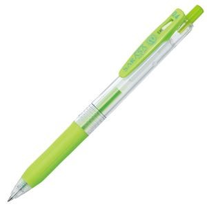 (まとめ) ゼブラ ゲルインクボールペン サラサクリップ 0.4mm ライトグリーン JJS15-LG 1本 【×60セット】