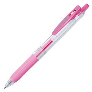 (まとめ) ゼブラ ゲルインクボールペン サラサクリップ 0.4mm ライトピンク JJS15-LP 1本 【×60セット】