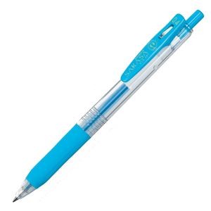 (まとめ) ゼブラ ゲルインクボールペン サラサクリップ 0.4mm ライトブルー JJS15-LB 1本 【×60セット】