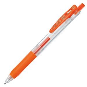 (まとめ) ゼブラ ゲルインクボールペン サラサクリップ 0.4mm レッドオレンジ JJS15-ROR 1本 【×60セット】