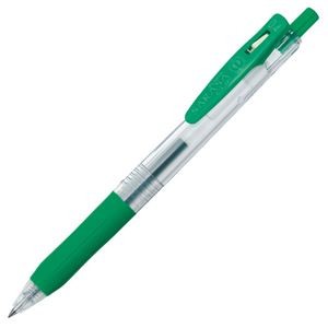 (まとめ) ゼブラ ゲルインクボールペン サラサクリップ 0.4mm 緑 JJS15-G 1本 【×60セット】
