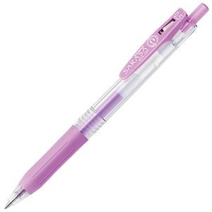 (まとめ) ゼブラ ゲルインクボールペン サラサクリップ 0.5mm ミルクパープル JJ15-MKPU 1本 【×60セット】