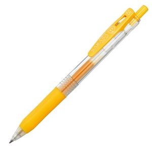 (まとめ) ゼブラ ゲルインクボールペン サラサクリップ 0.5mm 黄 JJ15-Y 1本 【×60セット】