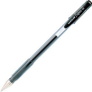 (まとめ) 三菱鉛筆 ゲルインクボールペン ユニボール シグノ エコライター 0.5mm 黒 UM100EW.24 1本 【×60セット】