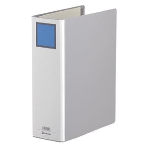 (まとめ) キングファイルG A4タテ 800枚収容 背幅96mm グレー 978N 1冊 【×10セット】