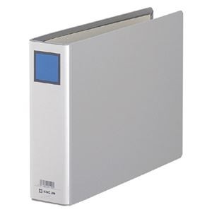 (まとめ) キングファイルG A4ヨコ 500枚収容 背幅66mm グレー 985N 1冊 【×10セット】