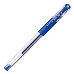 (まとめ) 三菱鉛筆 ゲルインクボールペン ユニボール シグノ 極細 0.38mm 青 UM151.33 1本 【×40セット】