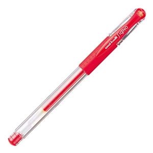 (まとめ) 三菱鉛筆 ゲルインクボールペン ユニボール シグノ 極細 0.38mm 赤 UM151.15 1本 【×40セット】