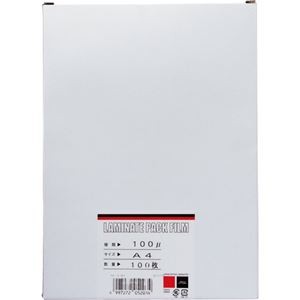 （まとめ） JOL ラミネートフィルム A4 100μ 5203 1パック（100枚） 【×3セット】