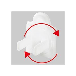 (まとめ) TANOSEE コンセントマルチキャップ 2P・3P両用 1パック(5個) 【×15セット】