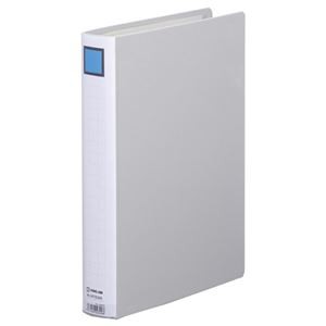 (まとめ) キングファイル スーパードッチ(脱・着)イージー GXシリーズ A4タテ 300枚収容 背幅46mm グレー 2473GXA 1冊 【×10セット】
