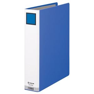 (まとめ) キングファイルG GXシリーズ A4タテ 500枚収容 背幅66mm 青 975GX 1冊 【×10セット】