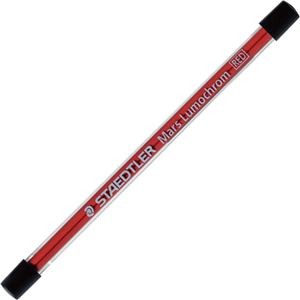 （まとめ） ステッドラー 2mmシャープ SHARP 芯ホルダー替芯 レッド 204 E4-2 1ケース（4本） 【×10セット】