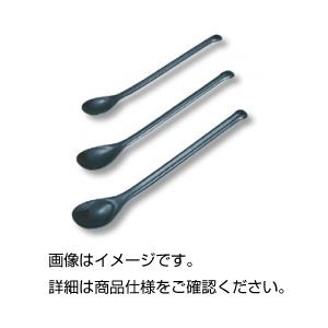 （まとめ）プラスチックさじ（黒）大中小3種組【×10セット】