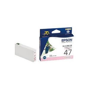 【業務用5セット】【純正品】 EPSON エプソン インクカートリッジ/トナーカートリッジ 【ICLM47 LM ライトマゼンタ】 ×5セット