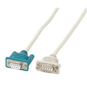 (まとめ)サンワサプライ RS-232C延長ケーブル(2m) KR-9EN2【×3セット】