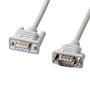 (まとめ)サンワサプライ エコRS-232Cケーブル(2m) KR-EC9EN2【×3セット】