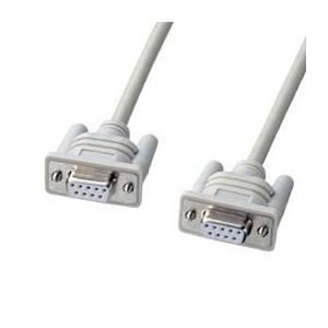 (まとめ)サンワサプライ エコRS-232Cケーブル(2m) KR-ECLK2【×3セット】