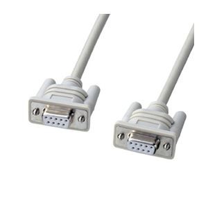 (まとめ)サンワサプライ エコRS-232Cケーブル(2m) KR-ECM2【×3セット】