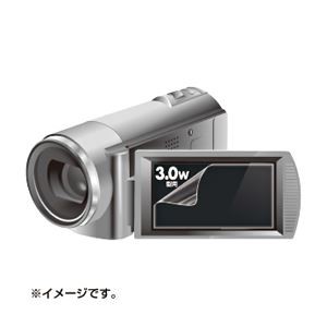 (まとめ)サンワサプライ 液晶保護フィルム(3.0型ワイドデジタルビデオカメラ用) DG-LC30WDV【×10セット】