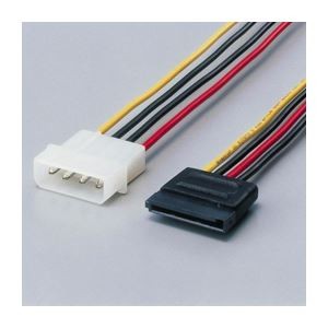 （まとめ）エレコム シリアルATA電源変換ケーブル CFD-SAT2P05【×5セット】