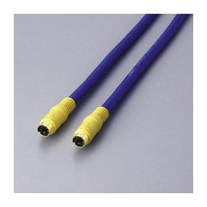 （まとめ）エレコム S端子ビデオケーブル DH-SS05【×10セット】