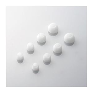 （まとめ）エレコム スペアイヤーキャップ EHP-CAP10【×10セット】