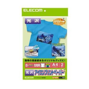 (まとめ)エレコム アイロンプリントペーパー(光沢) EJP-WTP1【×3セット】