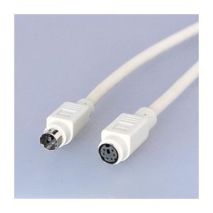 （まとめ）エレコム キーボード延長ケーブル KEK-P215【×3セット】