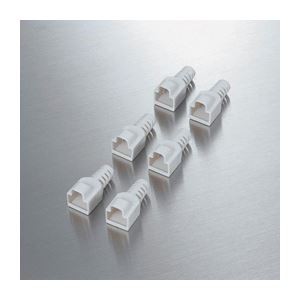 (まとめ)エレコム コネクタ保護カバー LD-EBBE6【×10セット】