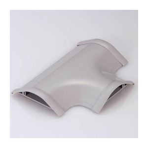 (まとめ)エレコム モール接続ユニット(T型分岐・グレー) LD-GAT47/LG【×5セット】