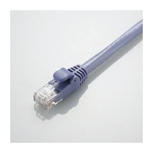 (まとめ)エレコム カテゴリー6A対応LANケーブル LD-GPA/BU3【×5セット】