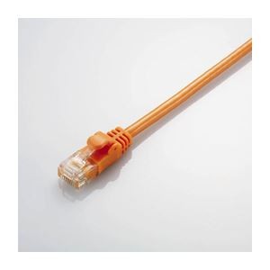 (まとめ)エレコム Gigabit やわらかLANケーブル(Cat6準拠) LD-GPY/DR5【×5セット】