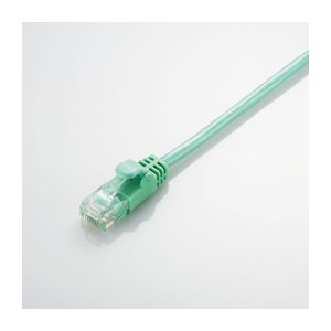(まとめ)エレコム Gigabit やわらかLANケーブル(Cat6準拠) LD-GPY/G1【×10セット】