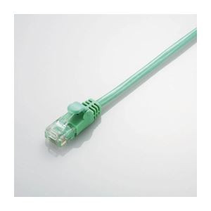 (まとめ)エレコム Gigabit やわらかLANケーブル(Cat6準拠) LD-GPY/G2【×10セット】