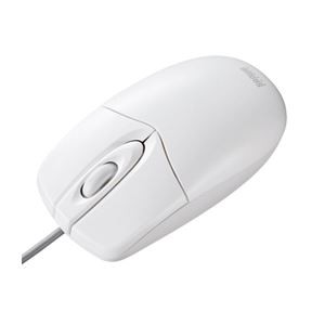 (まとめ)サンワサプライ 有線レーザーマウス(ホワイト) MA-LS22W【×2セット】