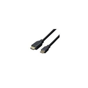 (まとめ)変換名人 ケーブル HDMI→miniHDMI 1.8m(1.4規格対応) HDMI-M18G2【×5セット】