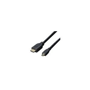 (まとめ)変換名人 ケーブル HDMI→microHDMI 1.8m(1.4規格対応) HDMI-MC18G2【×5セット】
