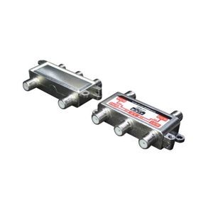 (まとめ)変換名人 アンテナ 1：4分配器(VHF・UHF・BS・CS) VUBC-14【×10セット】