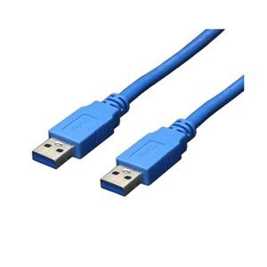 (まとめ)変換名人 USB3.0ケーブル A-A 3.0m USB3-AA30【×5セット】