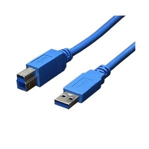 (まとめ)変換名人 USB3.0ケーブル A-B 3.0m USB3-AB30【×5セット】