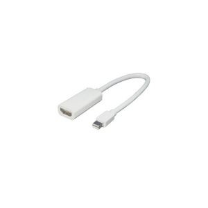 (まとめ)変換名人 mini Display Port→HDMI MDP-HDMI【×3セット】