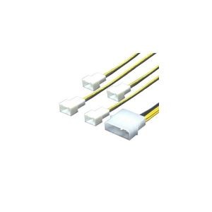 （まとめ）変換名人 IDE-3PIN FAN（4P） IDEP-FAN3／4【×10セット】