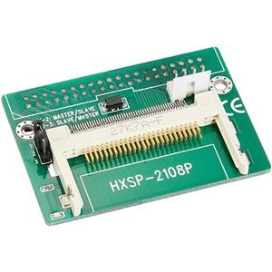 (まとめ)変換名人 CF1pcs→IDE40pinメス(L型) CFIDE-401LB【×5セット】
