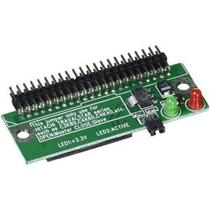 (まとめ)変換名人 ZIF HDD→2.5"HDD変換 IDE-ZIFB25A【×3セット】