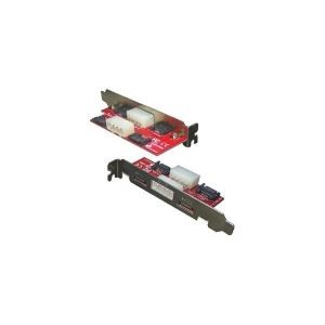 （まとめ）変換名人 PCIブラケット用SATA延長端子 PCIB-SATA2【×5セット】