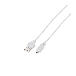 (まとめ)エレコム 極細Micro-USB(A-MicroB)ケーブル MPA-AMBXLP10WH【×5セット】