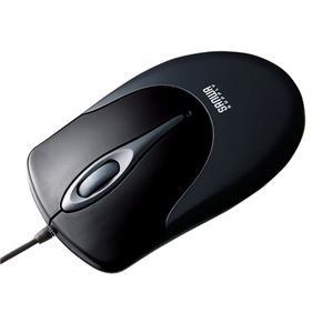 (まとめ)サンワサプライ 有線光学式マウス(PS/2、ダークグレー) MA-92HPNDY【×5セット】