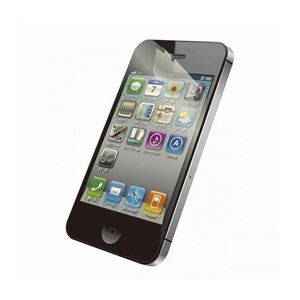 （まとめ）エレコム iPhone4／4S用ブルーライトカットフィルム PS-A11FLBLAG【×3セット】