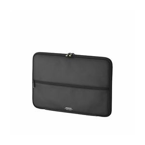 (まとめ)エレコム Ultrabook用ZEROSHOCKケース ZSB-IBUB03BK【×3セット】